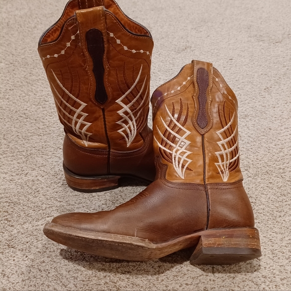 Ariat Men's Brown Western Boots - Picture 5 of 13